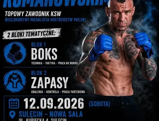 Seminarium boksersko-zapaśnicze z Tomaszem Romanowskim w Sulęcinie