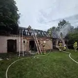 Druhowie z OSP Krzeszyce wspierali poszukiwania w Lubniewicach