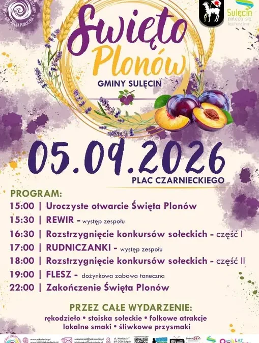 Dożynki w Wąchocku: Święto Plonów na Placu Czarnieckiego już 5 września