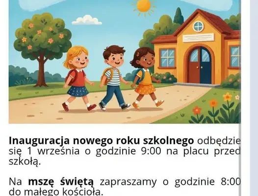 Inauguracja roku szkolnego 2026/2027 w Torzymiu – szczegóły uroczystości