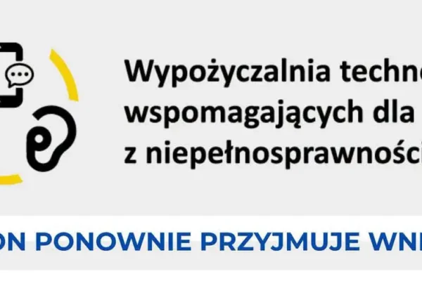 PFRON wznawia nabór wniosków o wypożyczenie sprzętu wspomagającego
