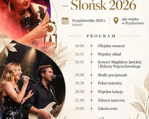 Dzień Seniora w gminie Słońsk – zaproszenie na 16 października 2026