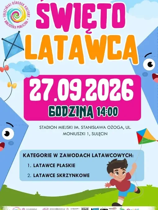 Święto Latawca w Sulęcinie – podniebne zmagania już 27 września