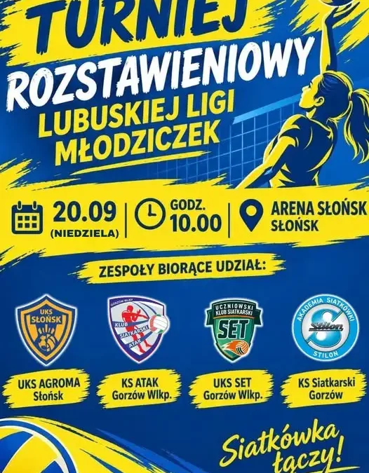 Lubuska Liga Młodziczek startuje w Słońsku – turniej rozstawieniowy już 20 września