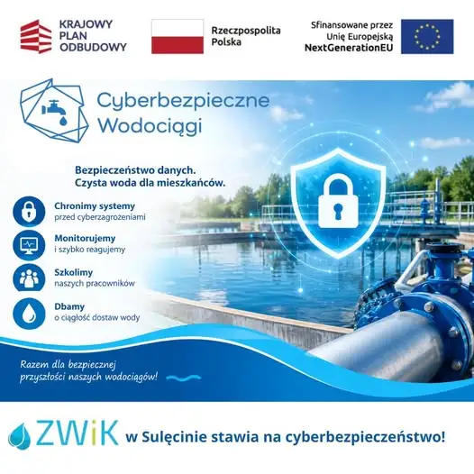 Sulęcin: ZWiK chroni wodę przed cyberzagrożeniami