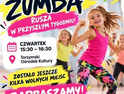 ZUMBA w Torzymiu startuje w czwartek – zostały ostatnie wolne miejsca