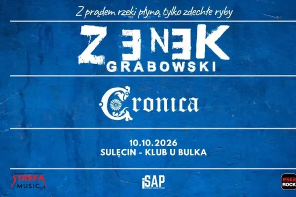 Zenek Grabowski rusza w jesienną trasę „Z prądem rzeki płyną tylko zdechłe ryby”