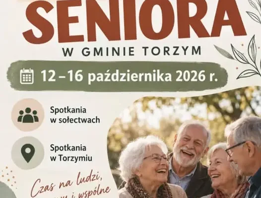 Tydzień Seniora w Gminie Torzym – zaproszenie na październikowe spotkania