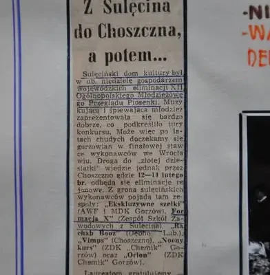 Kronika Sulęcińskiego Domu Kultury: styczeń 1988 pełen teatru, muzyki i zabawy