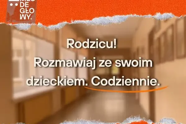 Rozmawiaj z dzieckiem codziennie – apel po niepokojących zdarzeniach w szkołach