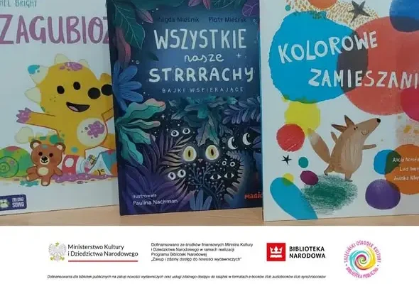 Nowe książki dla dzieci w bibliotece w Sulęcinie