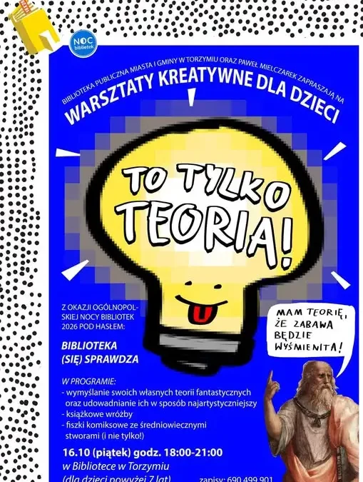 Noc Bibliotek 2026 – sprawdź, czy biblioteka się sprawdzi!