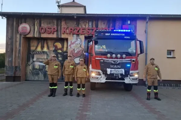 Lubuscy strażacy oddali hołd poległym kolegom z Niska