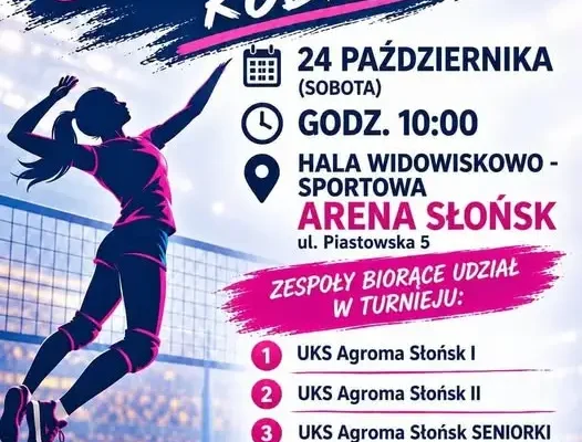 Turniej siatkówki kobiet w Słońsku – sport i pomoc dla Fabiana