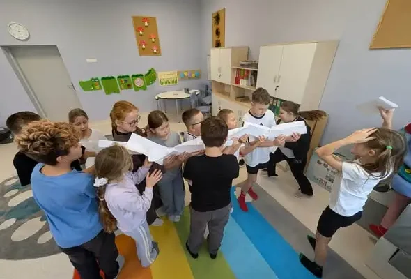 Uczniowie z projektu „Razem Offline” uczyli się współpracy – nie tylko sukcesów