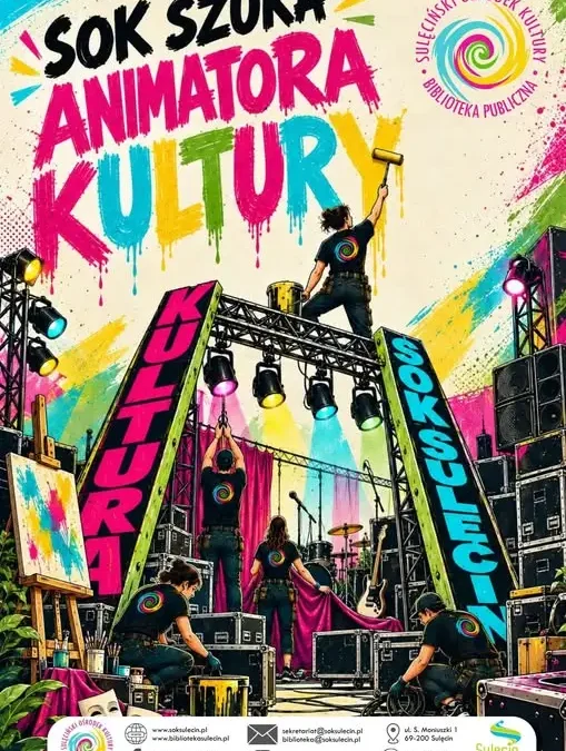 Sulęciński Ośrodek Kultury szuka instruktora-animatora kultury